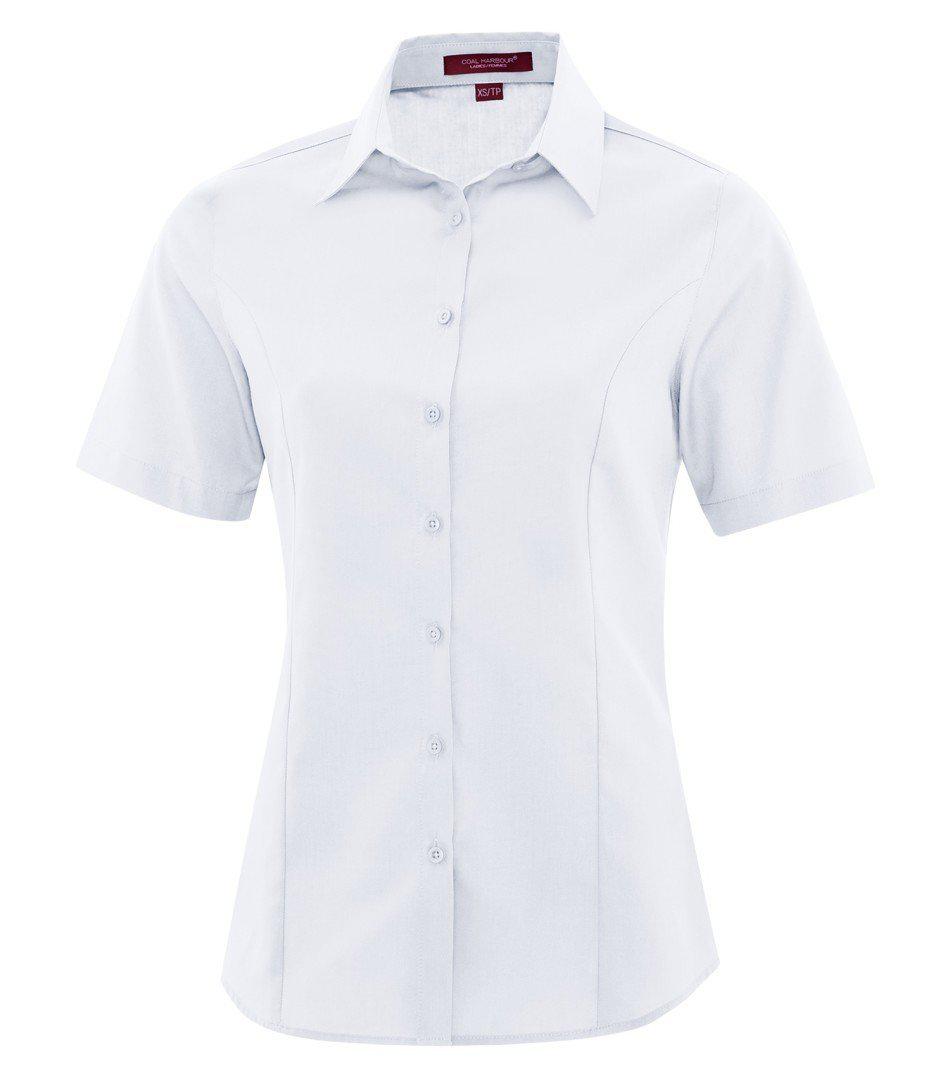 COAL HARBOUR® EVERYDAY SHORT SLEEVE LADIES' WOVEN SHIRT. L6021